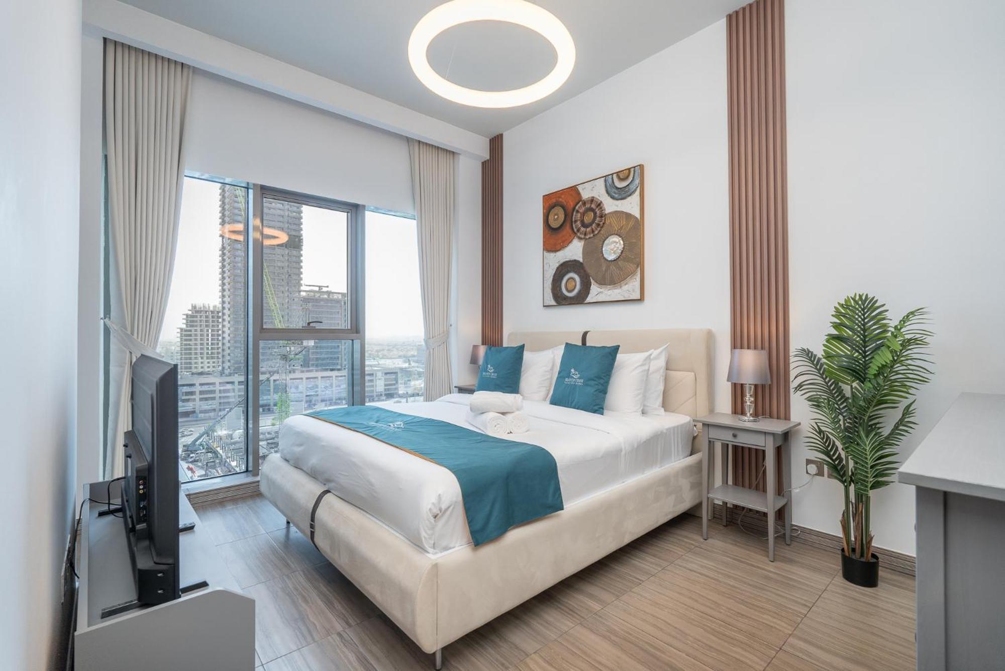 Apartment Heaven Crest - Balcony With View 1bhk In Jlt Close To Metro & Marina *