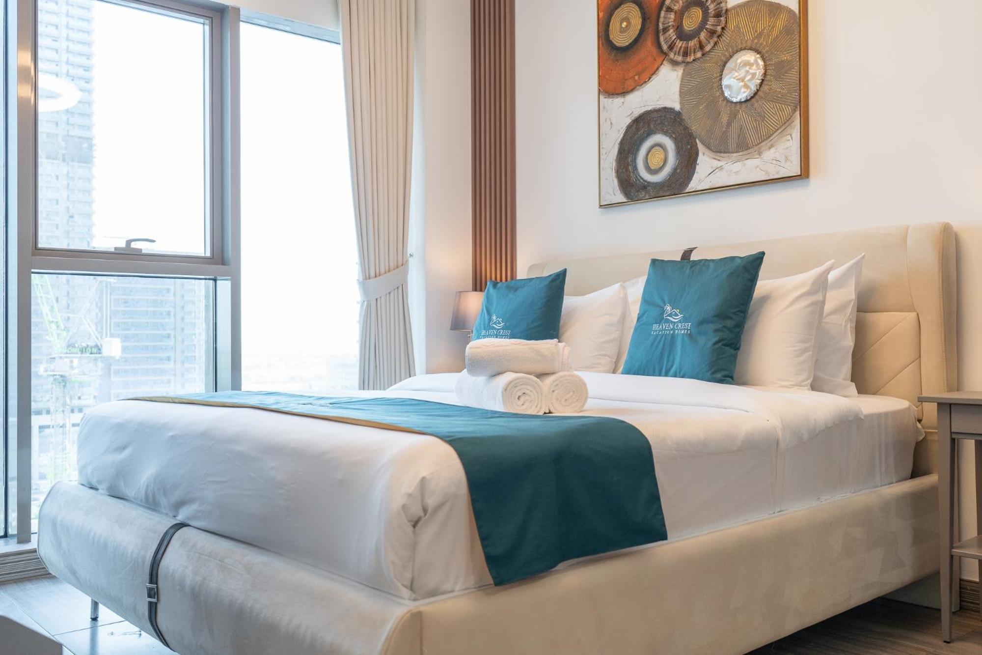 Heaven Crest - Balcony With View 1bhk In Jlt Close To Metro & Marina Apartment *